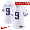 AVAILABLE IN-STORE ONLY! J.J. McCarthy Youth Minnesota Vikings White Nike Alternate Game Jersey Jersey Nike   