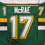 Basil McRae Autographed Pro-Style Jersey Autographs Fan HQ   