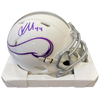 Josh Metellus Autographed Minnesota Vikings Winter Warrior Mini Helmet Autographs FanHQ