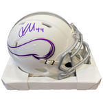 Josh Metellus Autographed Minnesota Vikings Winter Warrior Mini Helmet Autographs FanHQ