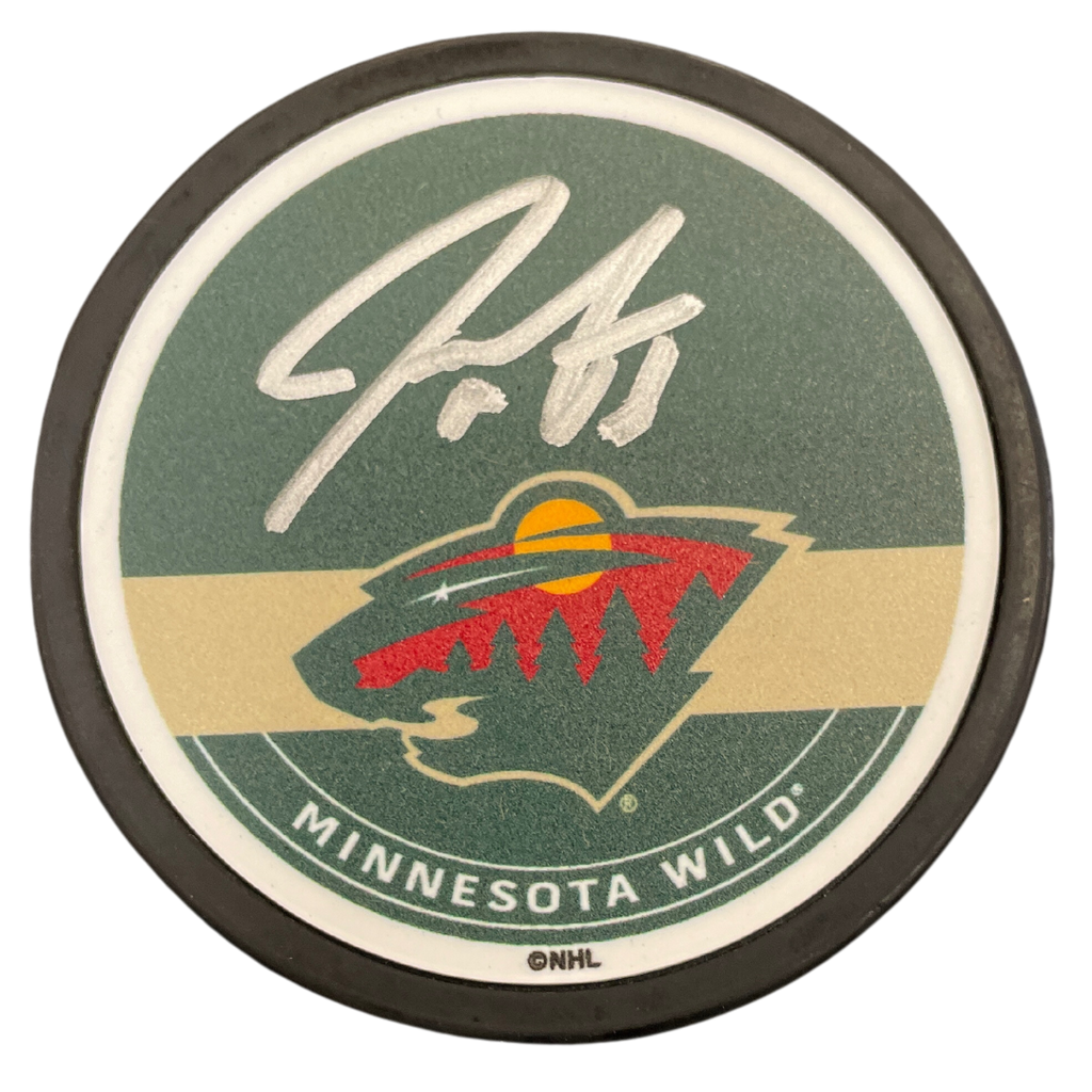 Minnesota Wild Special Edition Hockey Puck - Minnesota Teams Shop