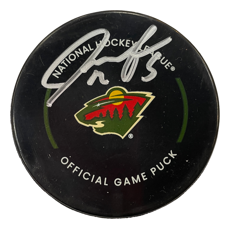 Jake Middleton Autographed Minnesota Wild Official Game Puck