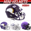 PRE-ORDER: John Randle Autographed Minnesota Vikings Mini Helmet (Choose From List) Autographs FanHQ