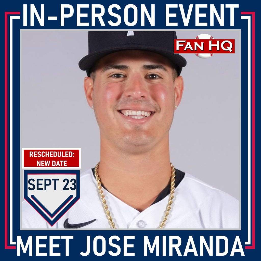 Jose Miranda In-Person Autograph Tickets Event Tickets Fan HQ   