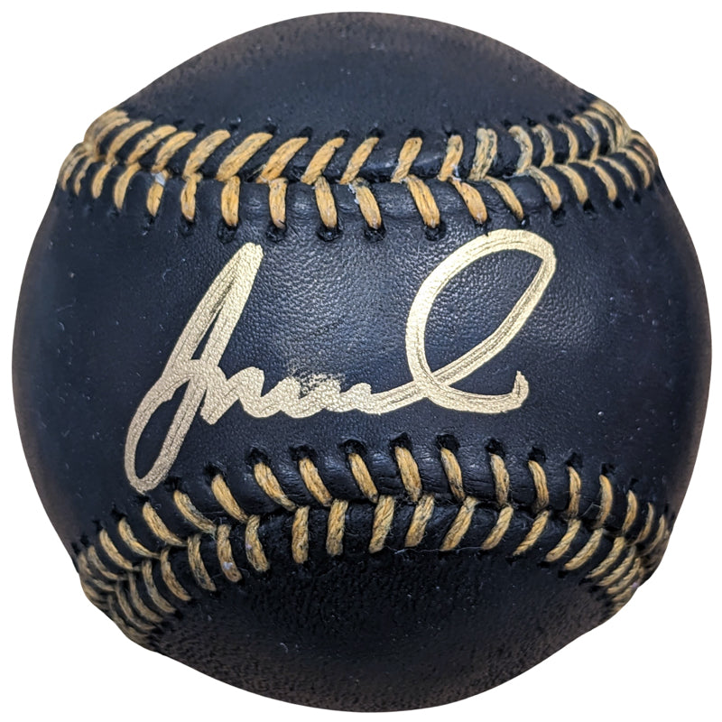 Jose Miranda Autographed Rawlings Black OMLB Baseball Minnesota Twins Autographs Fan HQ   