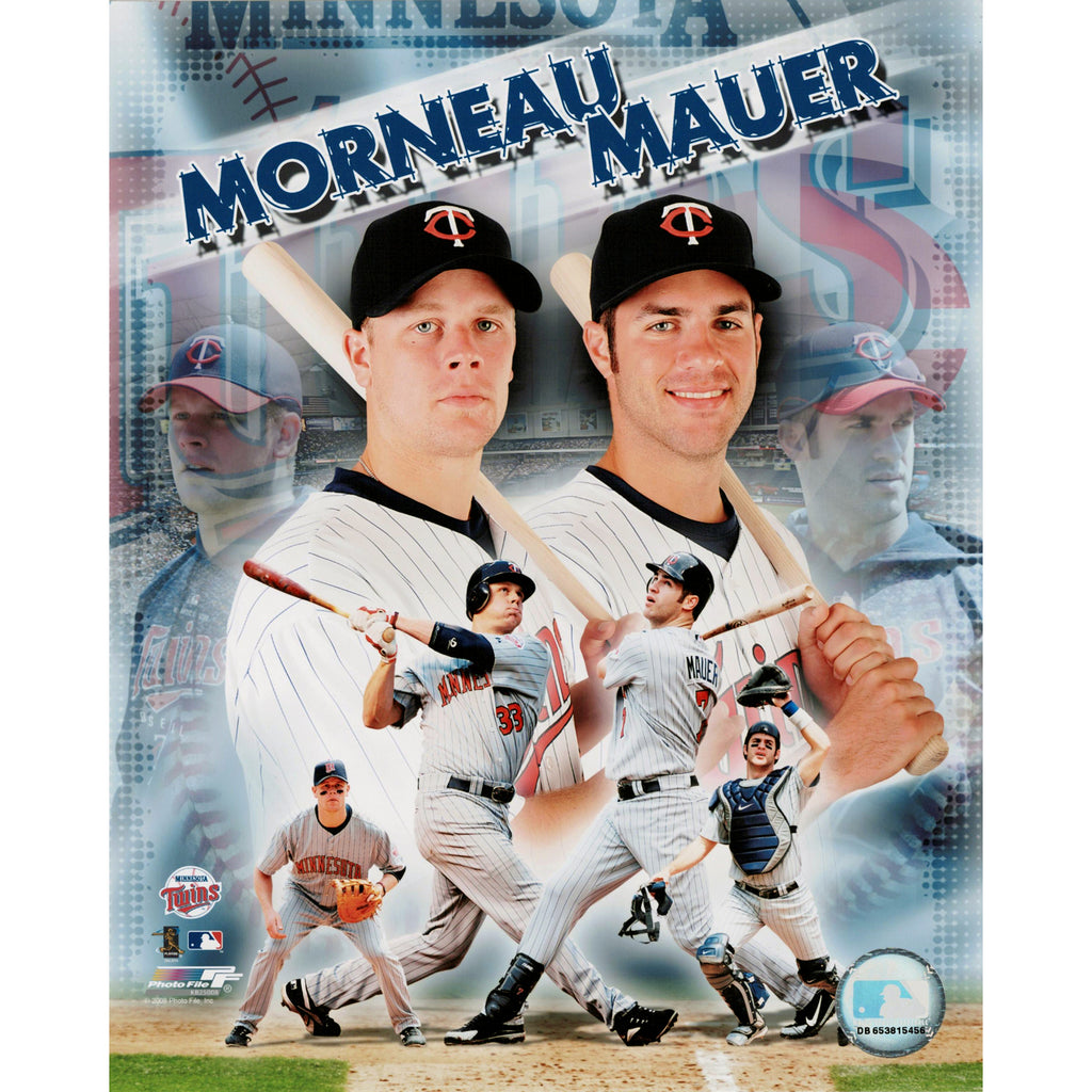 Justin Morneau & Joe Mauer Unsigned Minnesota Twins 8x10 Photo Collectibles Fan HQ