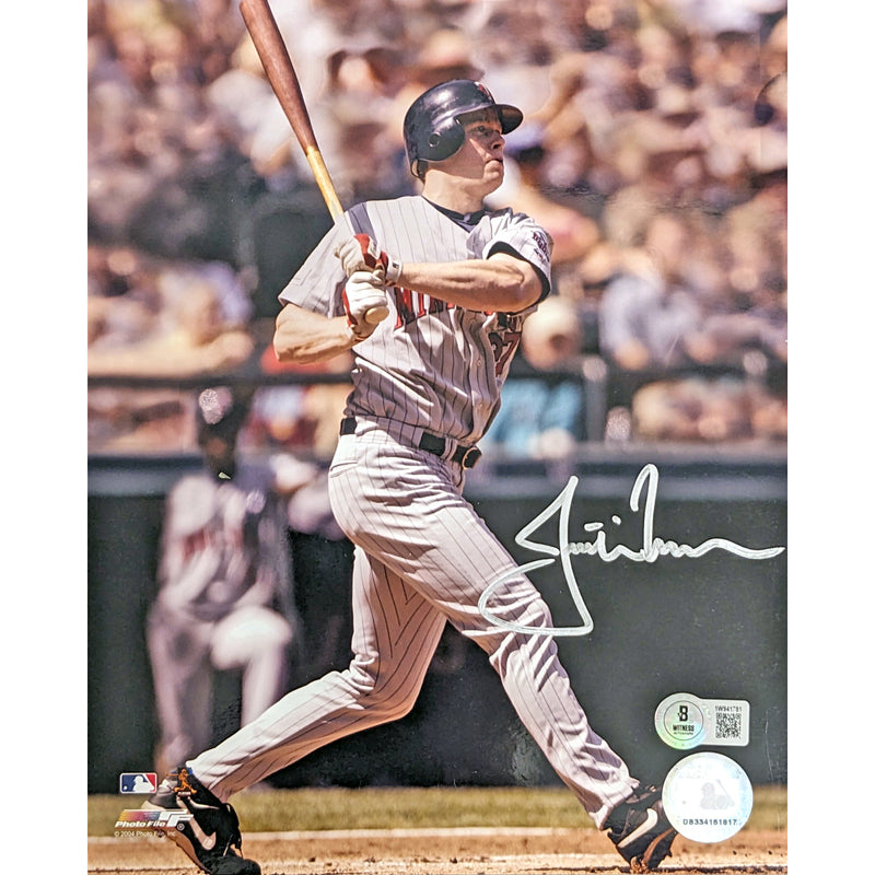 Justin Morneau Autographed Minnesota Twins 8x10 Photo Autographs Fan HQ   