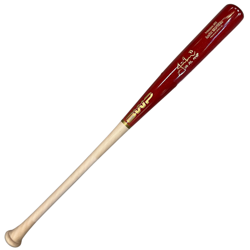 Justin Morneau Autographed BWP JM33 Game Model Bat w/ '06 AL MVP Inscription Autographs Fan HQ