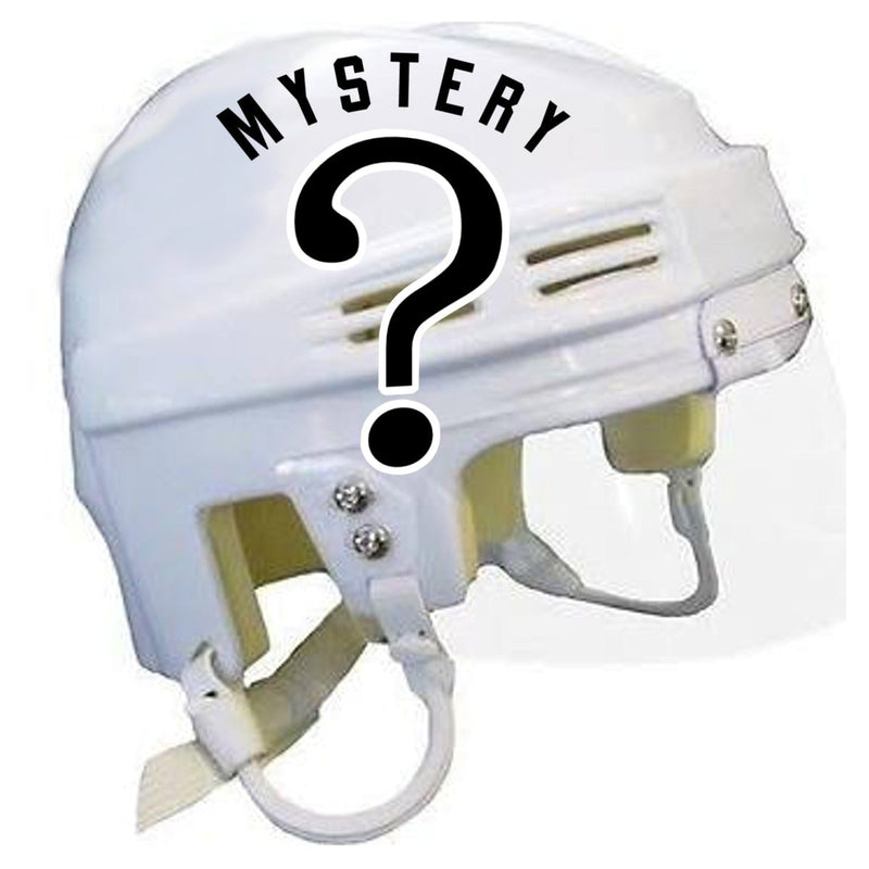 Mystery Signed Hockey Mini Helmet Autographs Fan HQ