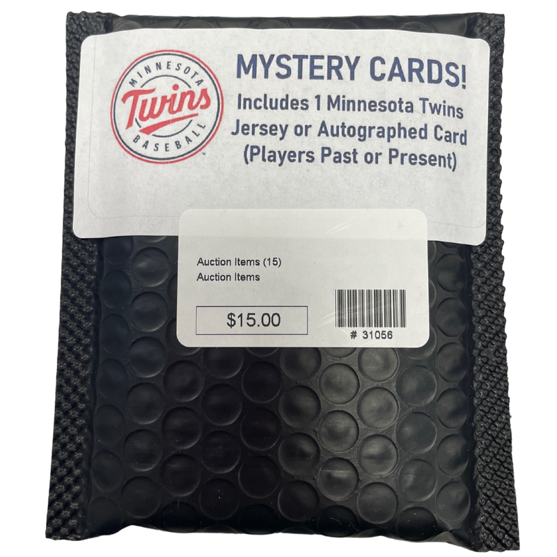 Minnesota Twins Mystery Card Envelope