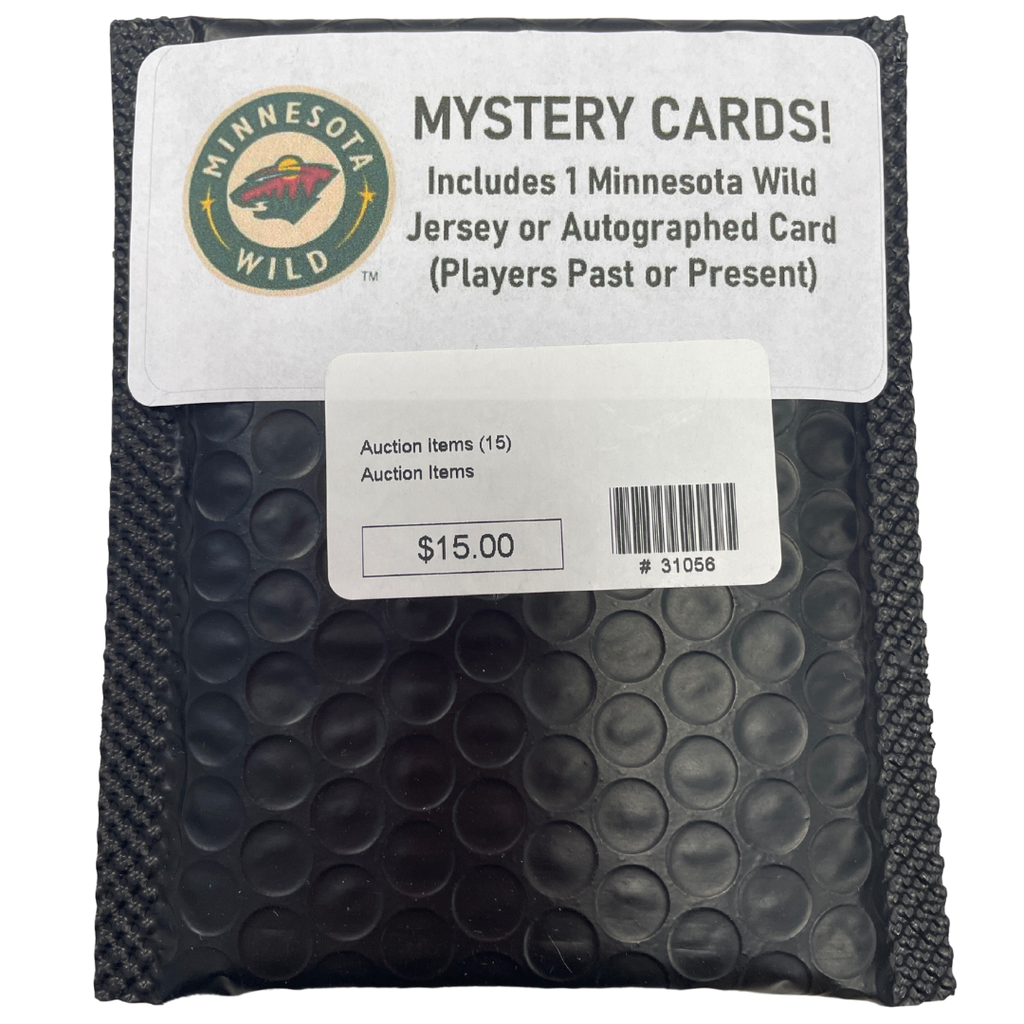 Minnesota Wild Mystery Card Envelope Trading Cards Fan HQ   