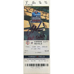 Joe Mauer Autographed and Inscribed Net Catch Original Game Ticket Autographs Fan HQ   