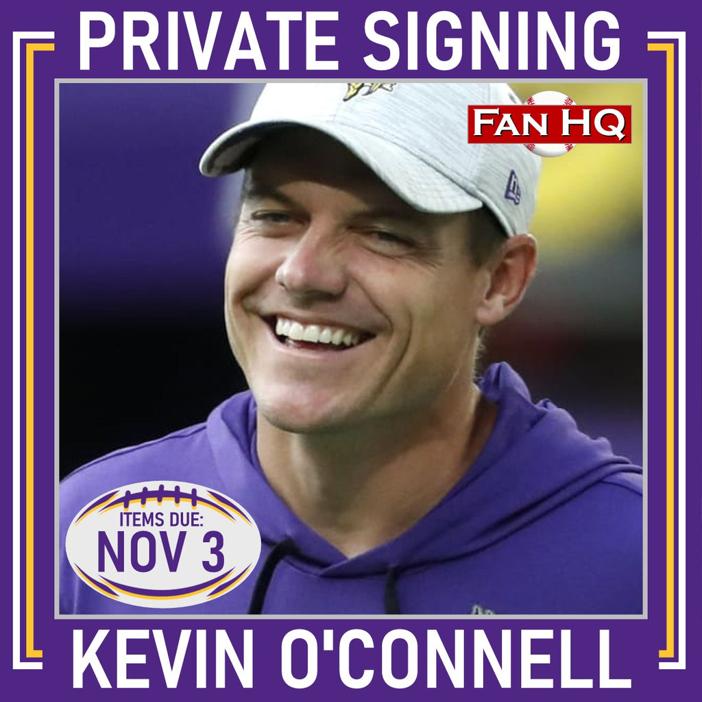 Kevin O'Connell Private Signing Autograph (Your Item) Autographs Fan HQ   