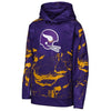 Minnesota Vikings Youth Offensive Line Pullover Hoodie Kids Outerstuff