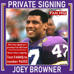 Joey Browner Autographed Pro-Style Pro-Bowl Jersey Autographs FanHQ