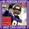 Cris Carter Autographed Funko Pop! Vinyl Figure Autographs FanHQ