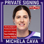 Michela Cava Autographed Pro-Style Jersey Autographs FanHQ