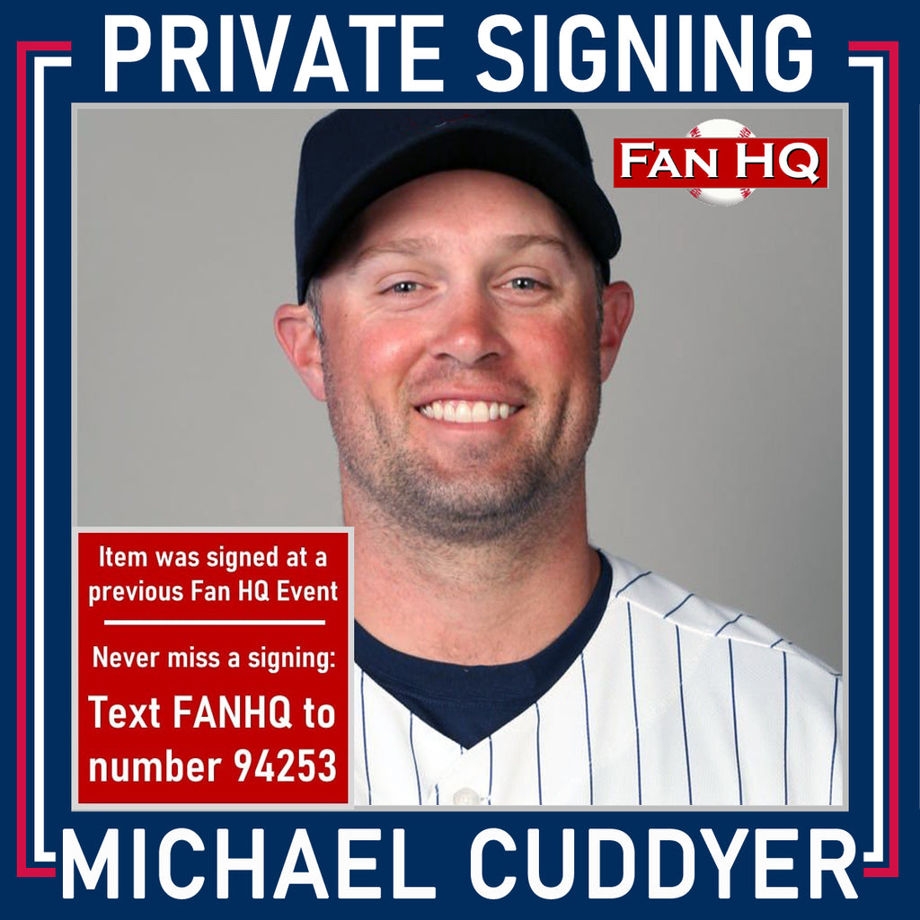 Michael Cuddyer Autographed Rawlings Official Major League Baseball Autographs Fan HQ