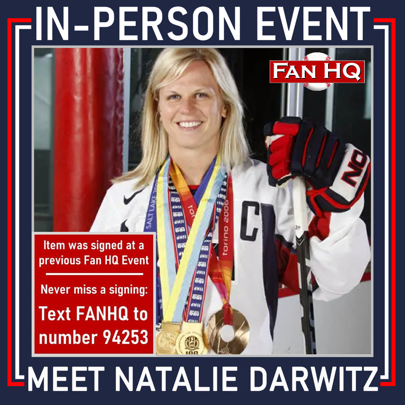 Natalie Darwitz Autographed Team USA 8x10 Photo Autographs FanHQ