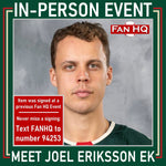 Joel Eriksson Ek Autographed Minnesota Wild 8x10 Photo Autographs FanHQ