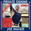 Joe Mauer Autographed Gold Hall Of Fame Class Of 2024 Baseball Autographs Fan HQ