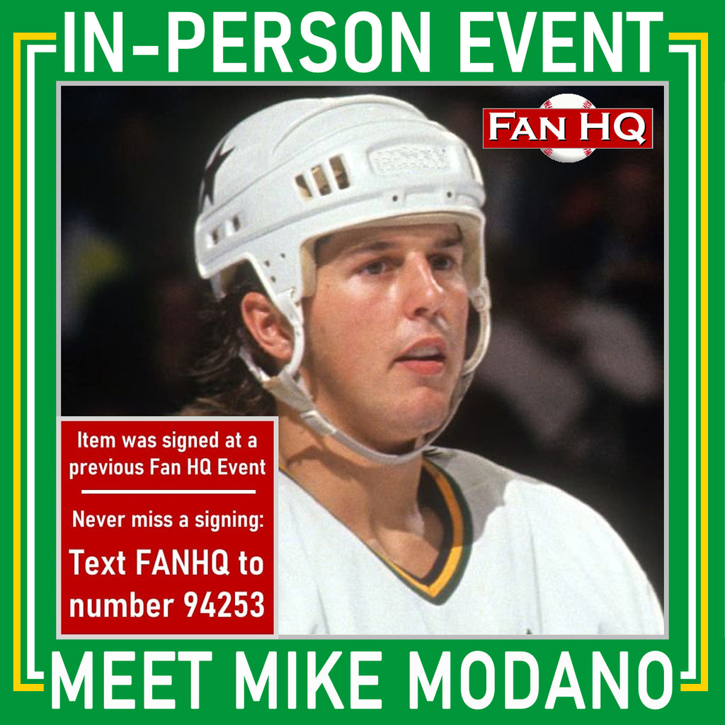 Mike Modano Autographed Minnesota North Stars 16x20 Action Photo Autographs FanHQ