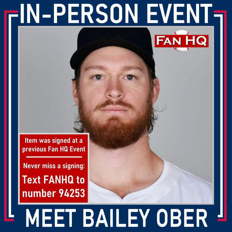 Bailey Ober Autographed Minnesota Twins 8x10 Sky Photo Autographs FanHQ