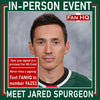 Jared Spurgeon Autographed Green Throwback Pro-Style Jersey Autographs FanHQ