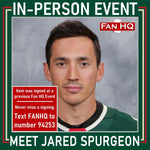 Jared Spurgeon Autographed Green Throwback Pro-Style Jersey Autographs FanHQ