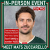 Mats Zuccarello Autographed Minnesota Wild Green Logo Puck Autographs FanHQ