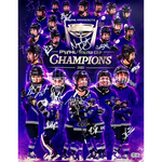 Heise, Rooney, Zumwinkle, Pannek, Hensley, Bryant, Stecklein, Greco, Cava, Krizova, & Darwitz Autographed PWHL Minnesota 16x20 Photo