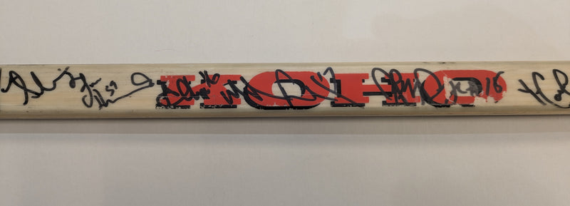 Peter Bondra Game Used 1992-93 Washington Capitals Team Signed Hockey Stick