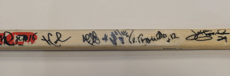 Peter Bondra Game Used 1992-93 Washington Capitals Team Signed Hockey Stick