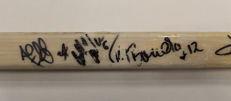 Peter Bondra Game Used 1992-93 Washington Capitals Team Signed Hockey Stick