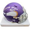 Ivan Pace Jr. Autographed Minnesota Vikings Classic Mini Helmet w/ 1st Game 9/10/23 Inscription Autographs FanHQ   