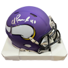 Ivan Pace Jr. Autographed Minnesota Vikings Speed Mini Helmet Autographs FanHQ   