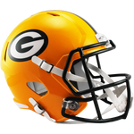 PRE-ORDER: Aaron Jones Autographed Green Bay Packers Full-Size Helmet (Choose From List) Autographs FanHQ Packers Speed Replica Autograph Only 