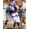 Alan Page Autographed Minnesota Vikings Purple Jersey 8x10 Photo Autographs FanHQ