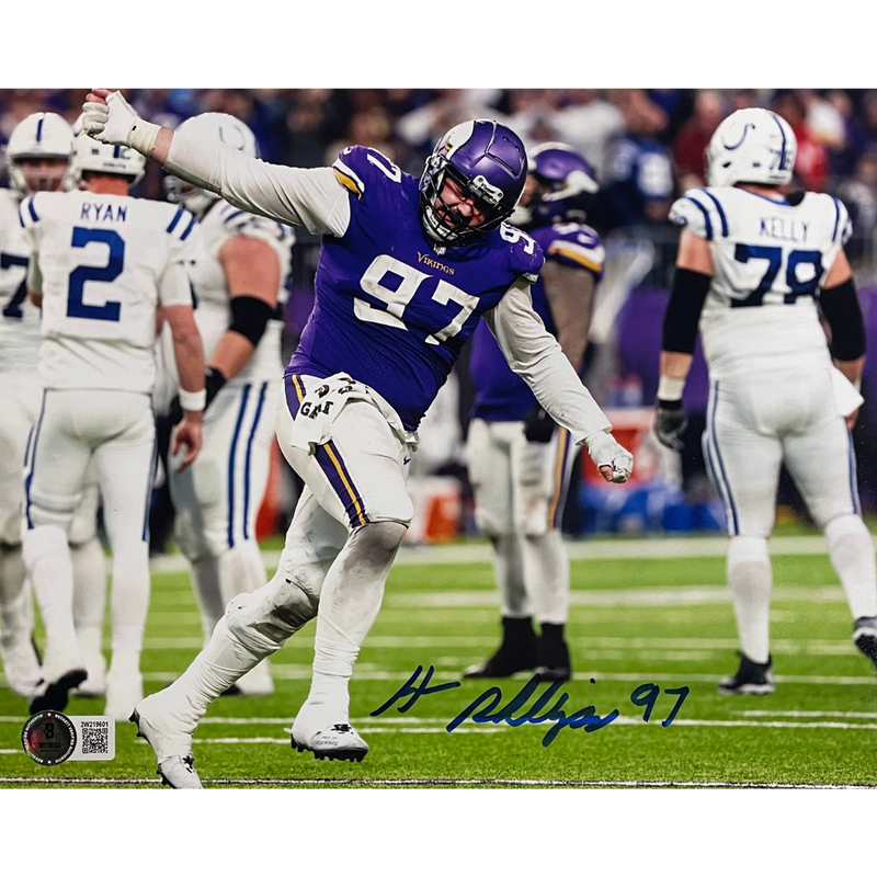 Harrison Phillips Autographed Minnesota Vikings 8x10 Photo Autographs FanHQ