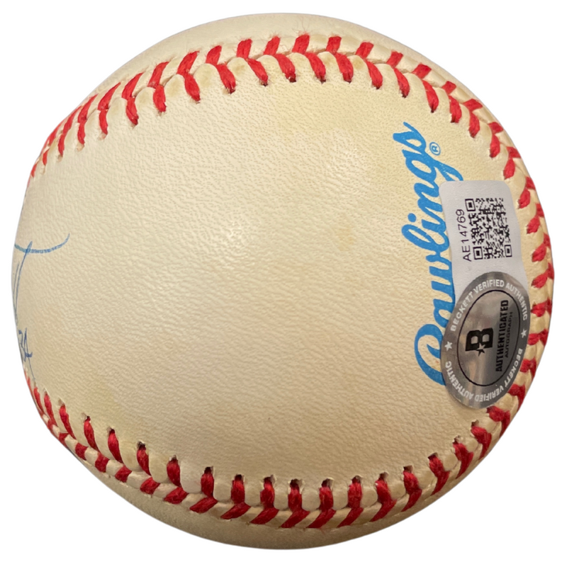Kirby Puckett Autographed Official American League Baseball w/ All My Best Inscription - Beckett Authenticated Autographs Fan HQ