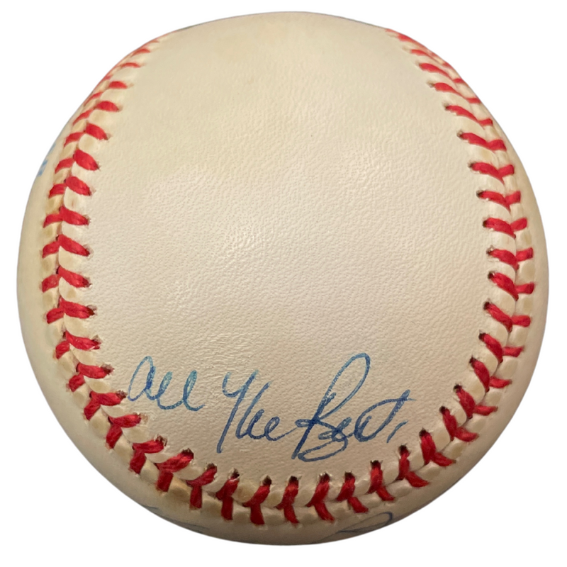 Kirby Puckett Autographed Official American League Baseball w/ All My Best Inscription - Beckett Authenticated Autographs Fan HQ