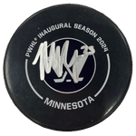 Maddie Rooney Autographed PWHL Minnesota Official Game Puck Autographs FanHQ   