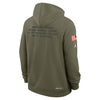 AVAILABLE IN-STORE ONLY! Minnesota Vikings 2025 Nike Salute to Service Sideline Club Pullover Hoodie