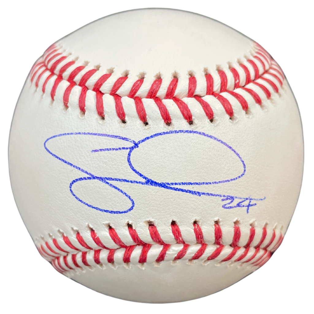 Simeon Woods Richardson Autographed Rawlings Official Major League Baseball Autographs Fan HQ