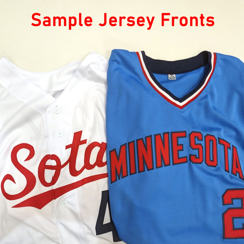 Mystery Signed Pro-Style Jersey Minnesota Twins Autographs Fan HQ   