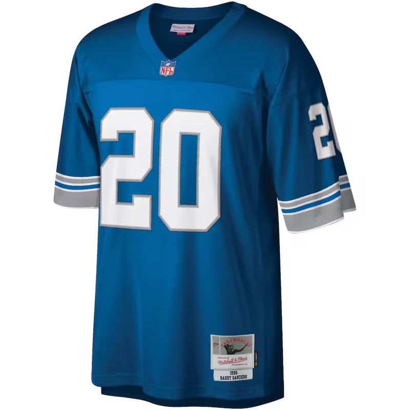 PRE-ORDER: Barry Sanders Autographed Detroit Lions Replica Jersey Autographs FanHQ
