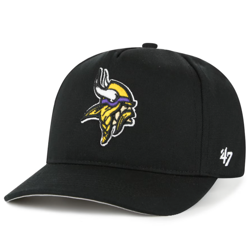 Minnesota Vikings '47 Brand Black Hitch Adjustable Hat