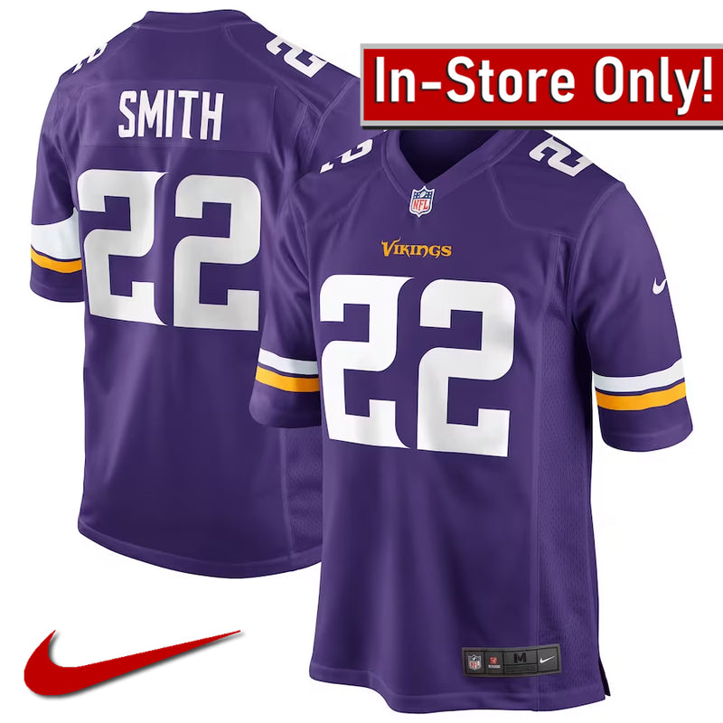 AVAILABLE IN-STORE ONLY! Harrison Smith Minnesota Vikings Purple Nike Game Jersey Jersey Nike