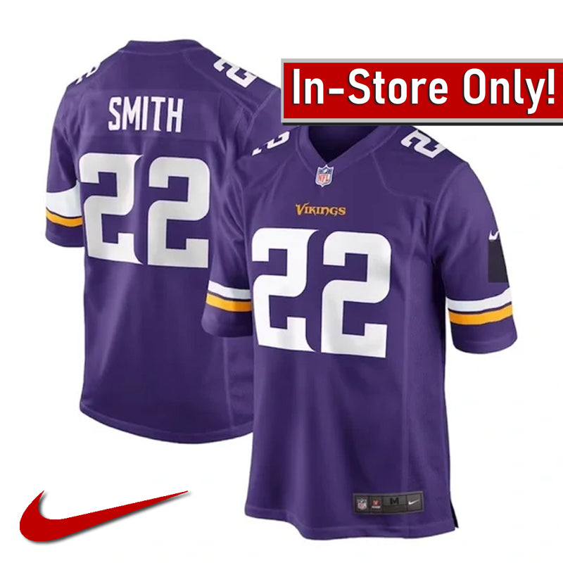 AVAILABLE IN-STORE ONLY! Harrison Smith Youth Minnesota Vikings Purple Nike Game Jersey
