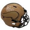 Harrison Smith Autographed Minnesota Vikings Salute To Service Full-Size Replica Helmet Autographs FanHQ